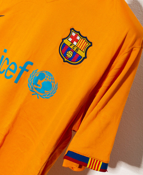 Barcelona 2006-07 Ronaldinho Away Kit (XL)