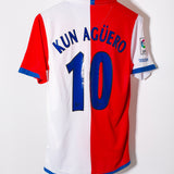 Atletico Madrid 2006-07 Kun Aguero Home Kit (S)