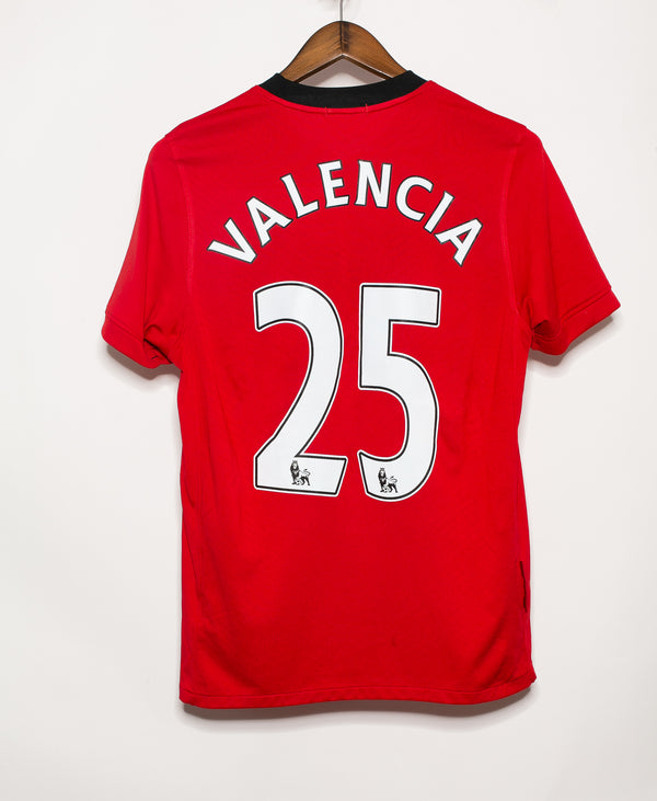 Manchester United 2009-10 Valencia Home Kit (S)