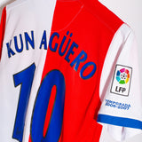Atletico Madrid 2006-07 Kun Aguero Home Kit (S)
