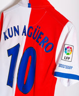 Atletico Madrid 2006-07 Kun Aguero Home Kit (S)