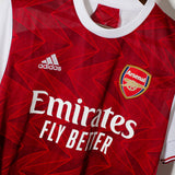 Arsenal 2020-21 Aubameyang Home Kit (L)