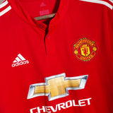 Manchester United 2017-18 Lukaku Home Kit (L)