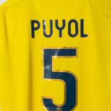 Barcelona 2008-09 Puyol Away Kit (XL)