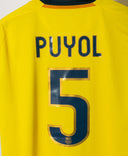Barcelona 2008-09 Puyol Away Kit (XL)