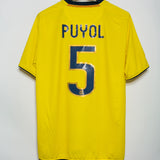 Barcelona 2008-09 Puyol Away Kit (XL)