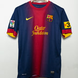 Barcelona 2012-13 David Villa Home Kit (M)