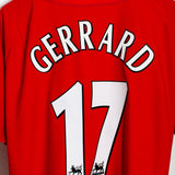 Liverpool 2003-04 Gerrard Home Kit (L)
