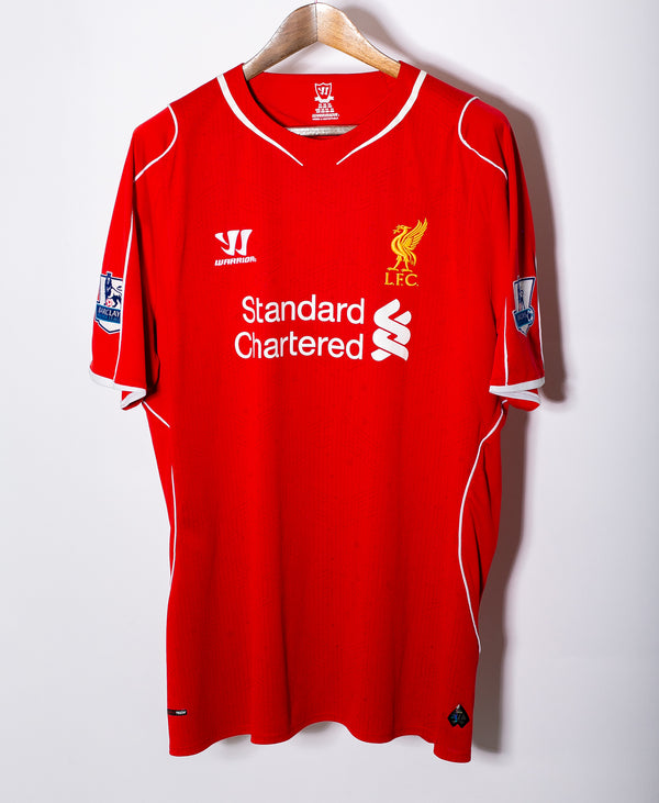 Liverpool 2014-15 Gerrard Home Kit (2XL)