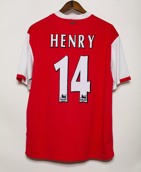 Arsenal 2006-07 Henry Home Kit (XL)