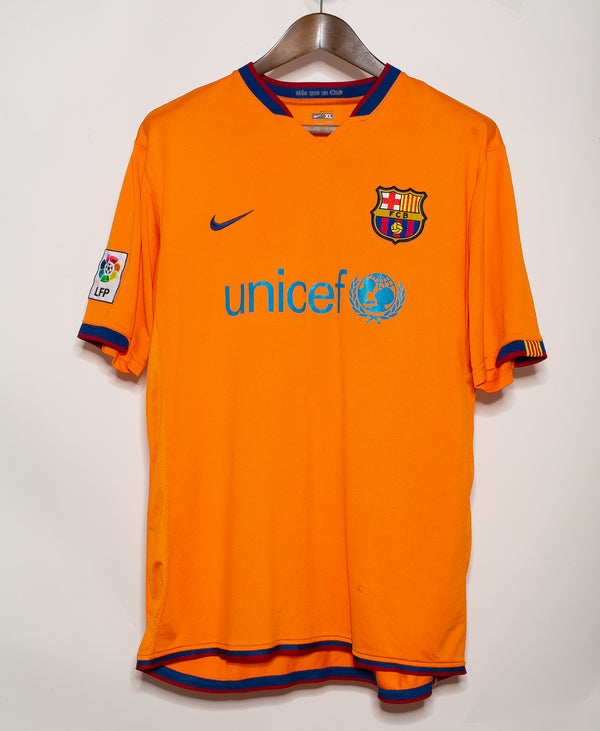 Barcelona 2006-07 Messi Home Kit (XL)