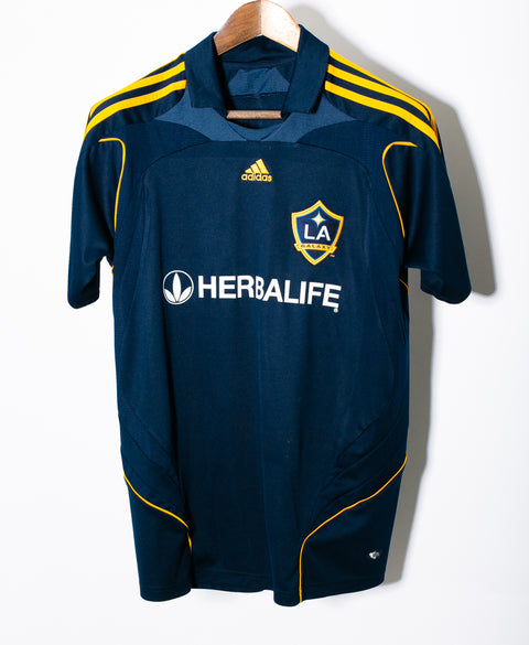 LA Galaxy 2008 Beckham Away Kit (M)