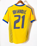 Sweden 2002 Ibrahimovic Home Kit (S)