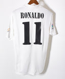 Real Madrid 2002 Ronaldo Home Kit (S)