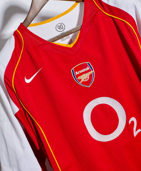 Arsenal 2004-05 Henry Home Kit (XL)