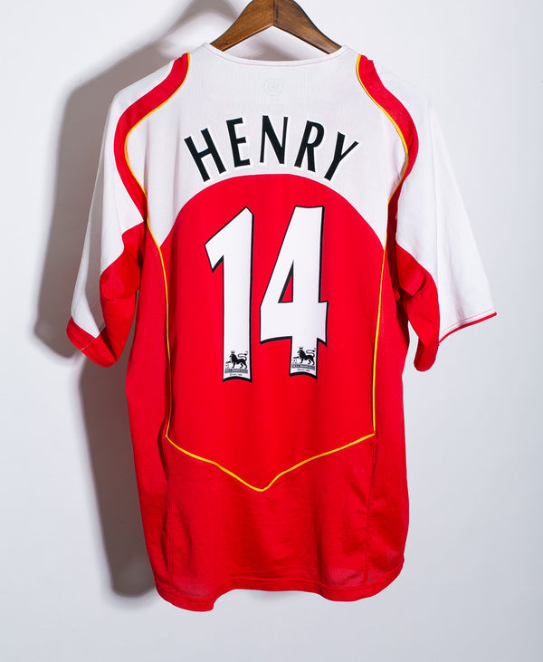 Arsenal 2004-05 Henry Home Kit (XL)