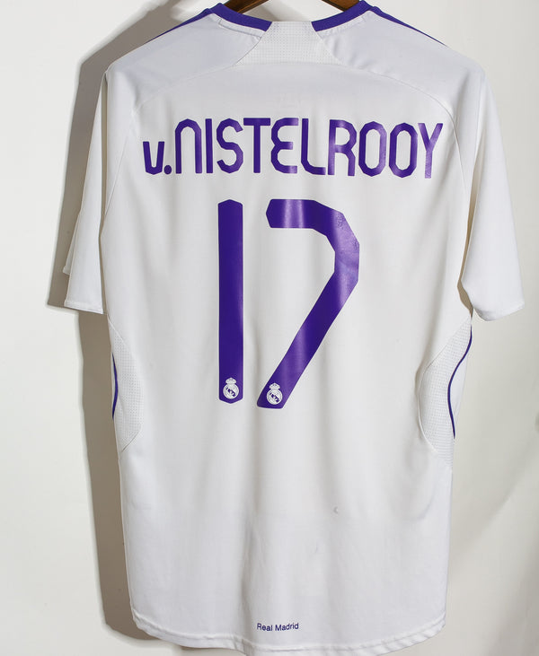 Real Madrid 2007-08 V. Nistelrooy Home Kit (M)