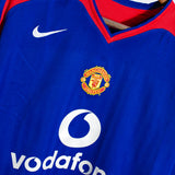 Manchester United 2005-06 Ronaldo Long Sleeve Away Kit (L)