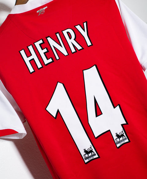 Arsenal 2006-07 Henry Home Kit (S)