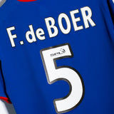 Rangers 2003-04 F De Boer Home Kit (M)