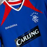 Rangers 2003-04 F De Boer Home Kit (M)