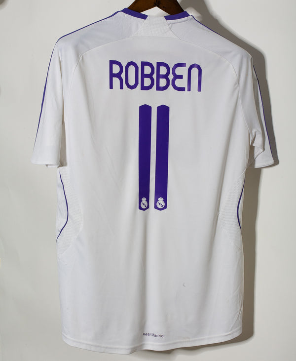 Real Madrid 2007-08 Robben Home Kit (M)