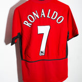 Manchester United 2003-04 Ronaldo Home Kit (S)