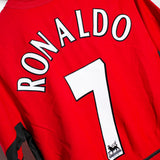 Manchester United 2003-04 Ronaldo Home Kit (S)