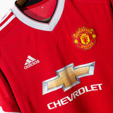 Manchester United 2015-16 Lingard Home Kit (M)