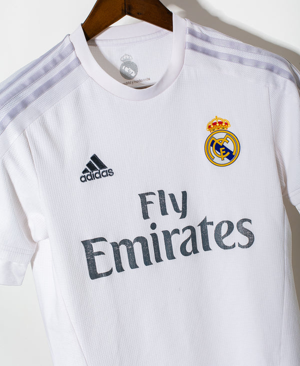 Real Madrid 2015-16 Modric Home Kit (YXL)