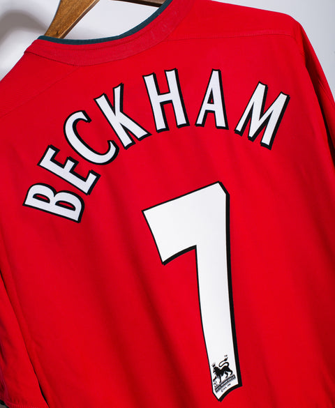 Manchester United 2002-03 Beckham Home Kit (L)