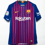Barcelona 2018-19 Messi Home Kit (M)