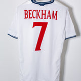 England 2000 Beckham Home Kit (L)