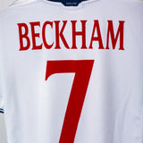 England 2000 Beckham Home Kit (L)