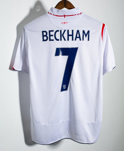 England 2006 Beckham Home Kit (M)