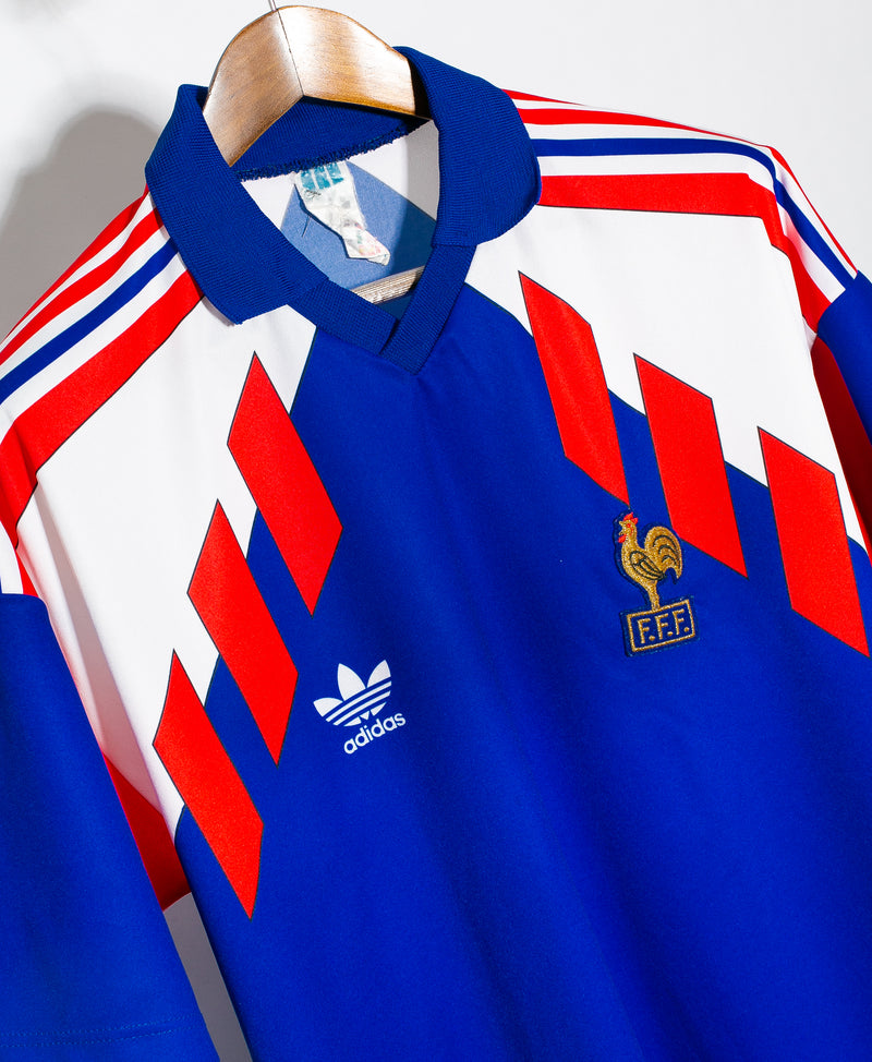 France 1990-92 Home Kit (L)