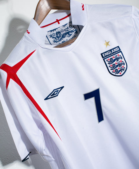 England 2006 Beckham Home Kit (M)