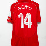 Liverpool 2006-08 Alonso European Home Kit (L)