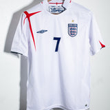 England 2006 Beckham Home Kit (M)