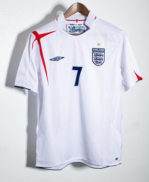 England 2006 Beckham Home Kit (M)