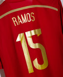 Spain 2014 Ramos Player Issue Home Kit (XL)