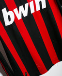 AC Milan 2008-09 Beckham Long Sleeve Home Kit (S)