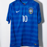 Brazil 2014 Neymar Jr Away Kit (L)