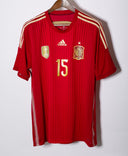 Spain 2014 Ramos Player Issue Home Kit (XL)