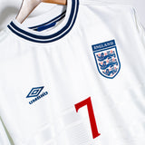 England 2000 Beckham Home Kit (XL)