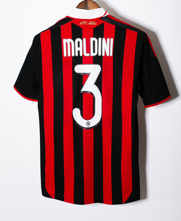 AC Milan 2009 Maldini Home Kit (S)