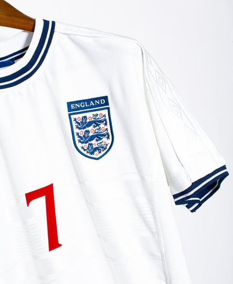 England 2000 Beckham Home Kit (XL)