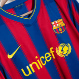 Barcelona 2009-10 Ibrahimovic Home Kit (XL)