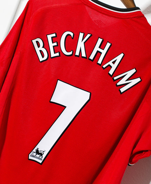 Manchester United 2000-02 Beckham Home Kit (M)