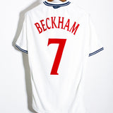 England 2000 Beckham Home Kit (XL)